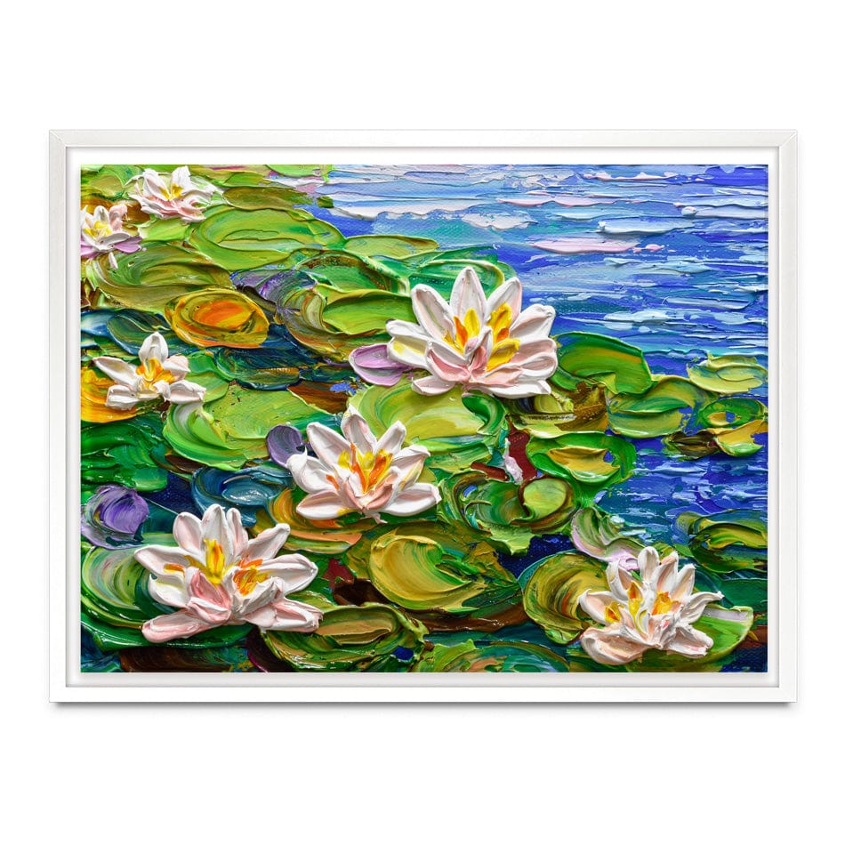 Lillies Canvas Print wall art product Olga Tkachyk