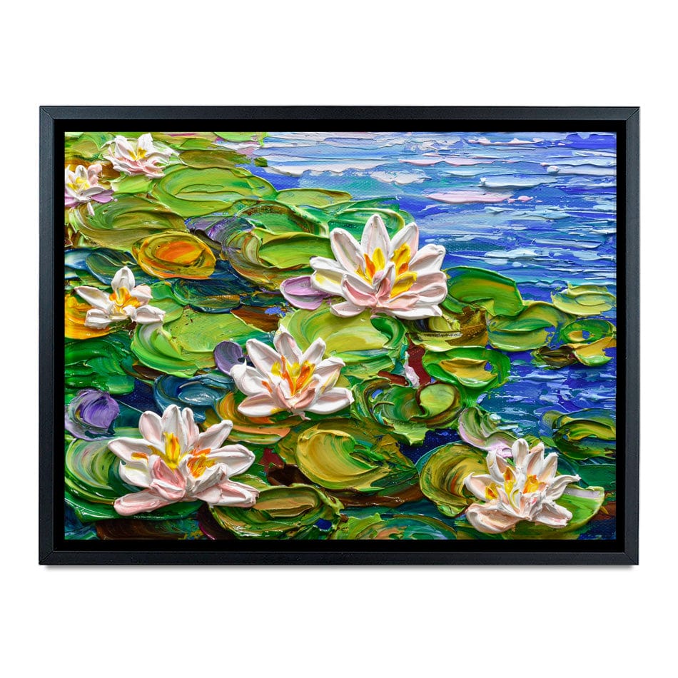 Lillies Canvas Print wall art product Olga Tkachyk