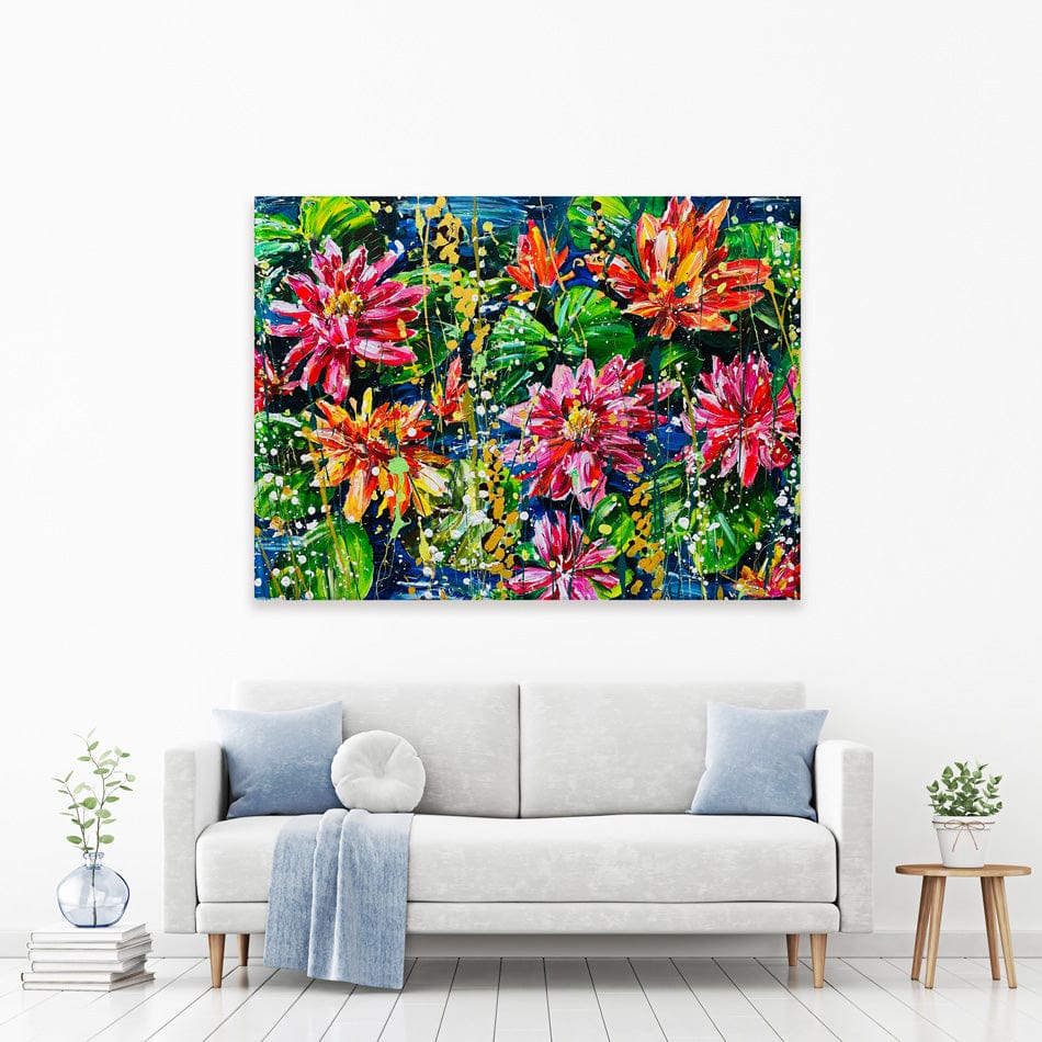 Lily Pad Canvas Print wall art product Scarlet Sky Studio