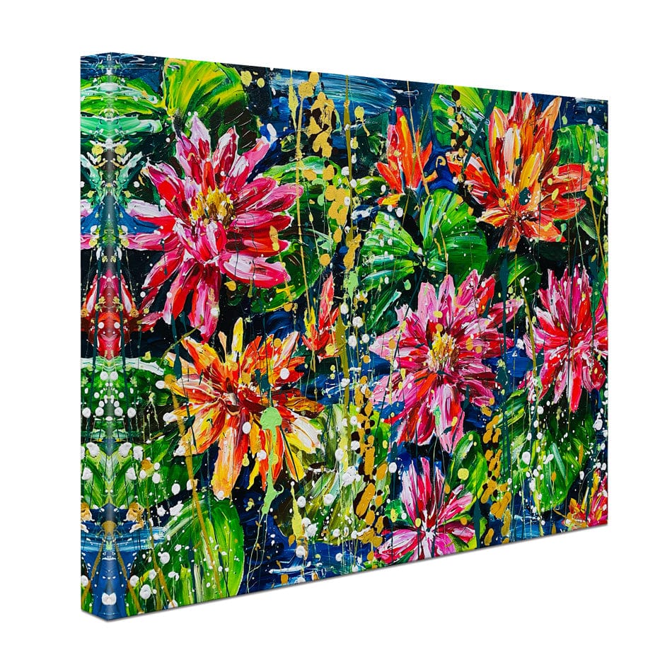 Lily Pad Canvas Print wall art product Scarlet Sky Studio