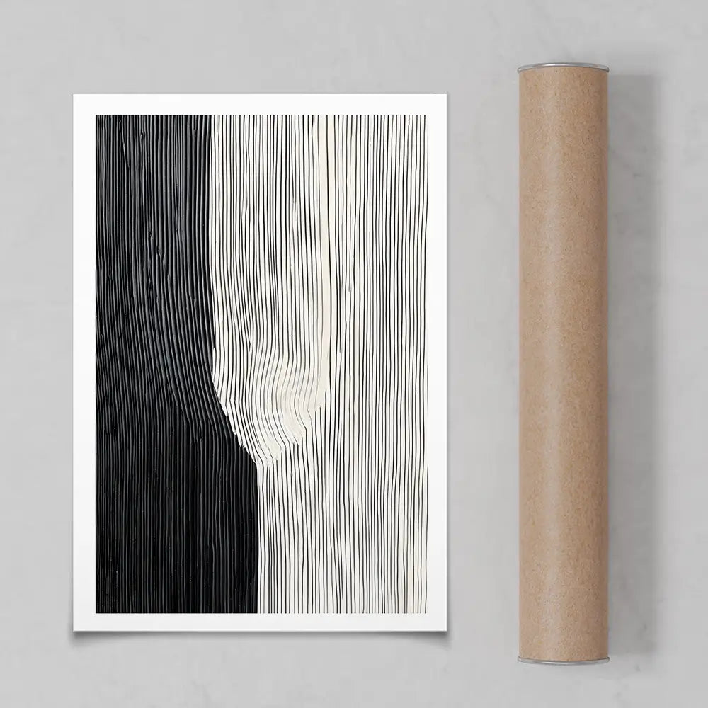 Lined Stripes Art Print Lined Stripes Art Print wall art product LSR Design Studio - Independent