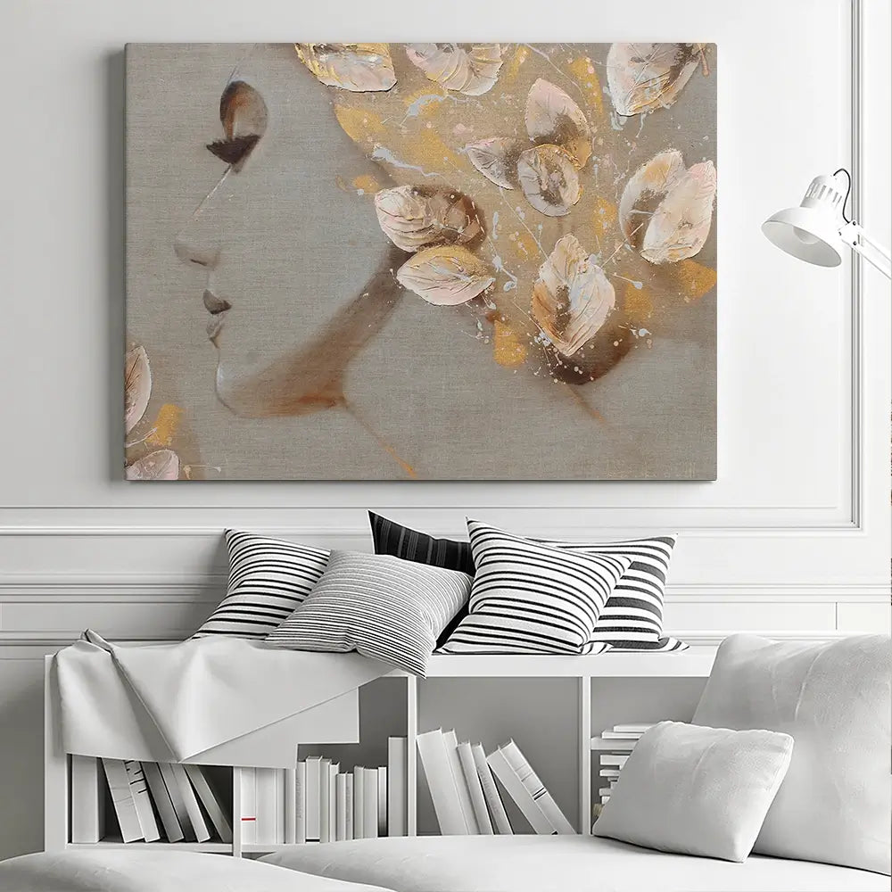 Linnen Sky Canvas Print Linnen Sky Canvas Print wall art product Studio Paint-ING