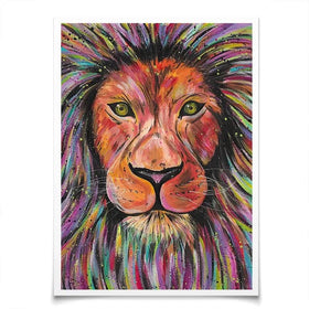 Lion Elio Art Print Lion Elio Art Print wall art product Emma LC Art