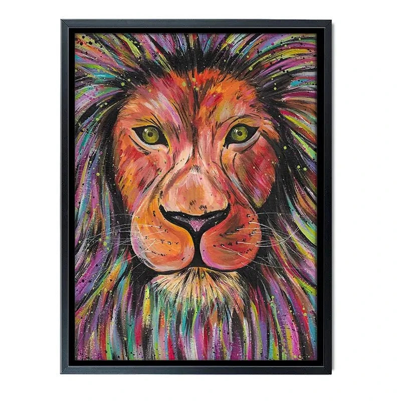 Lion Elio Canvas Print Lion Elio Canvas Print wall art product Emma LC Art