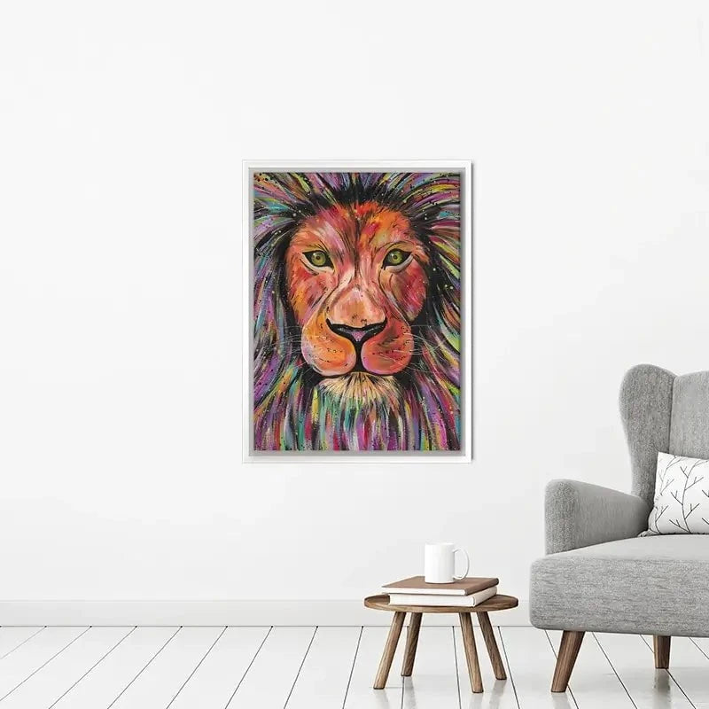 Lion Elio Canvas Print Lion Elio Canvas Print wall art product Emma LC Art