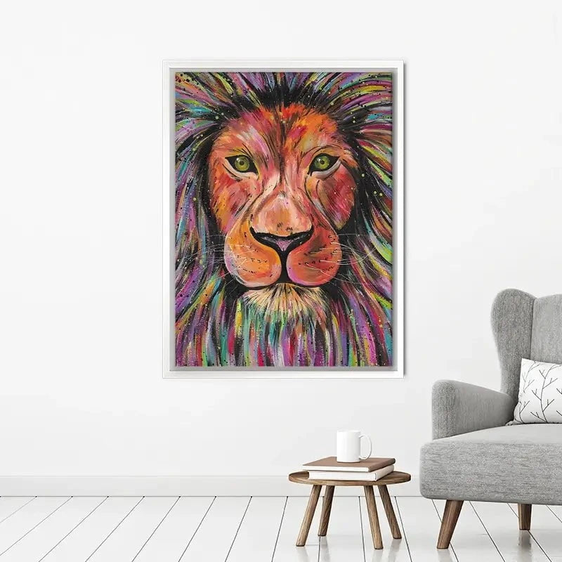 Lion Elio Canvas Print Lion Elio Canvas Print wall art product Emma LC Art