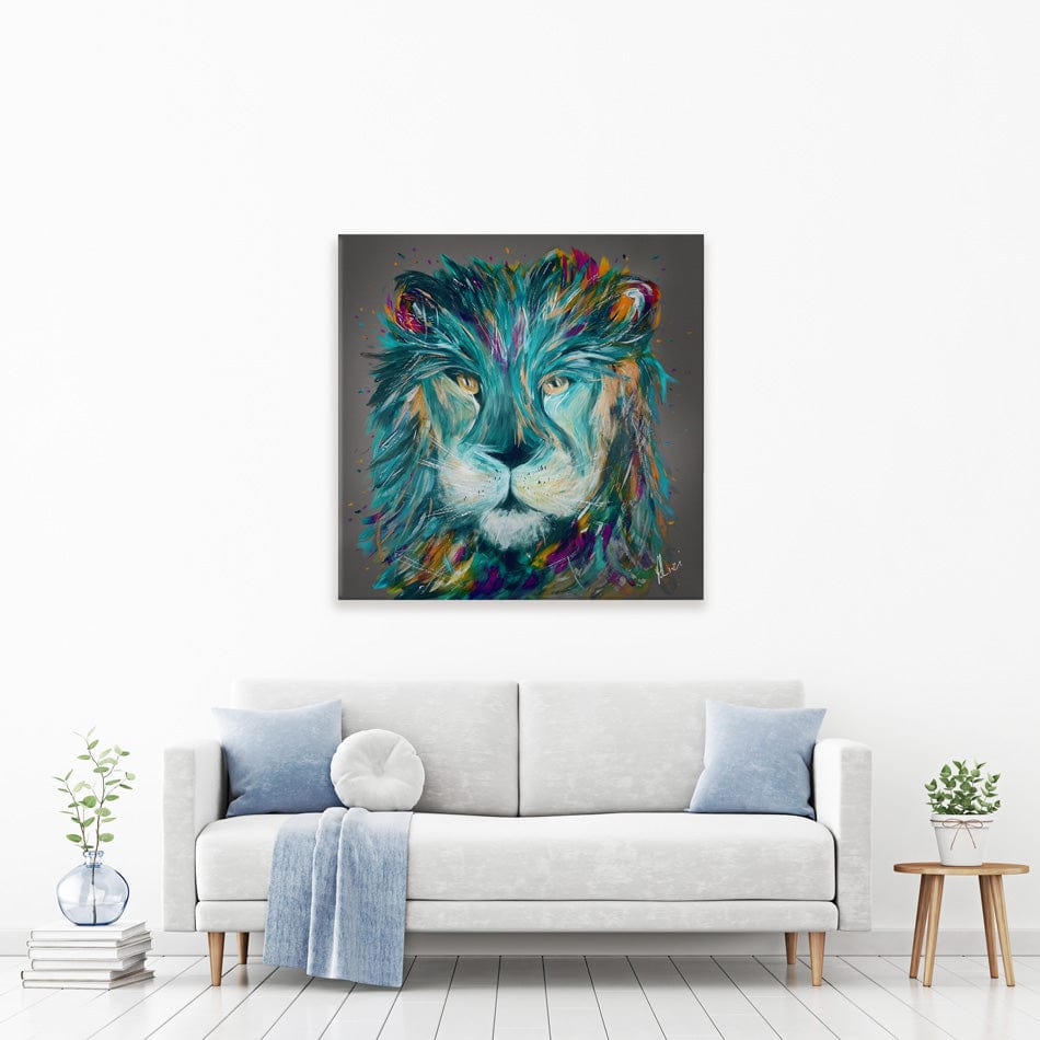 Lion King Canvas Print wall art product Aimee Linzi