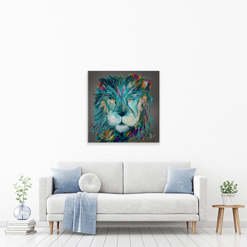 Lion King Canvas Print wall art product Aimee Linzi