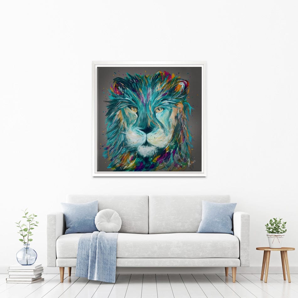 Lion King Canvas Print wall art product Aimee Linzi