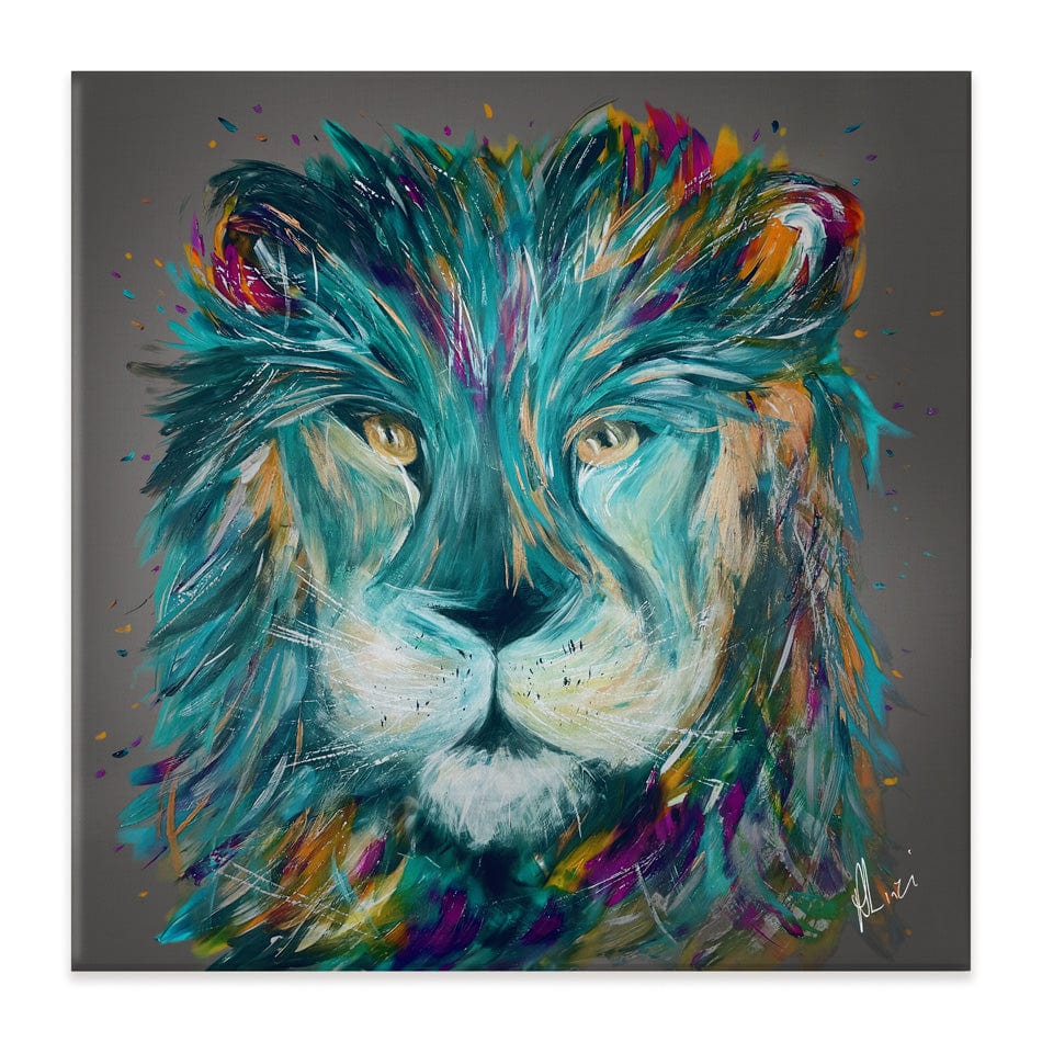 Lion King Canvas Print wall art product Aimee Linzi