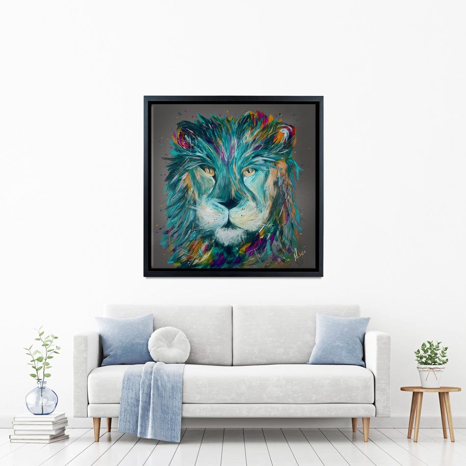 Lion King Canvas Print wall art product Aimee Linzi