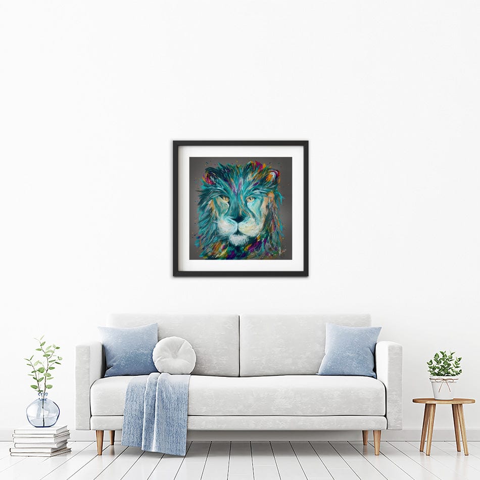 Lion King Framed Art Print wall art product Aimee Linzi