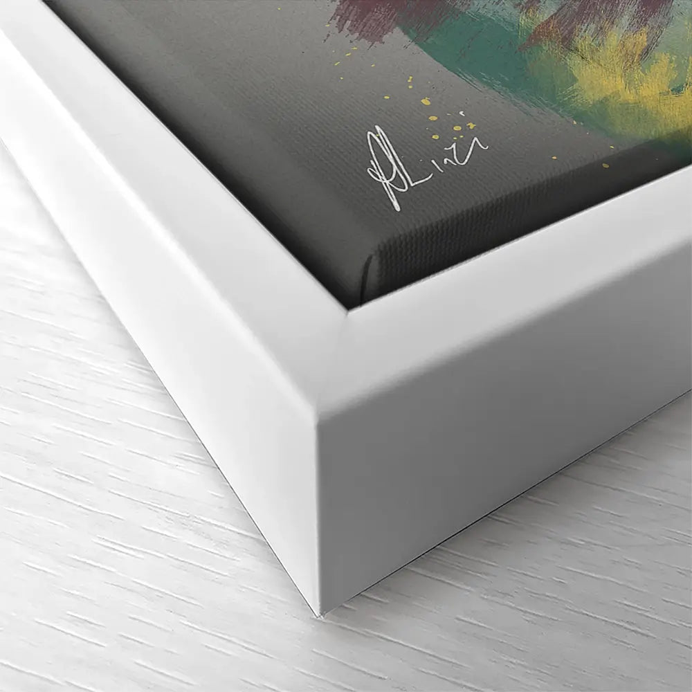 Lion Multicolour Canvas Print Lion Multicolour Canvas Print wall art product Aimee Linzi