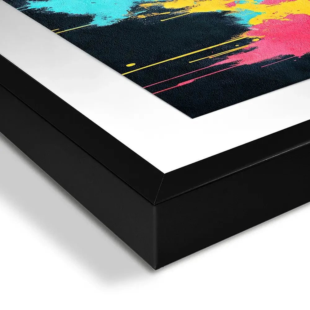 Lion On Air Framed Art Print Lion On Air Framed Art Print wall art product Svetlana Aleynikova