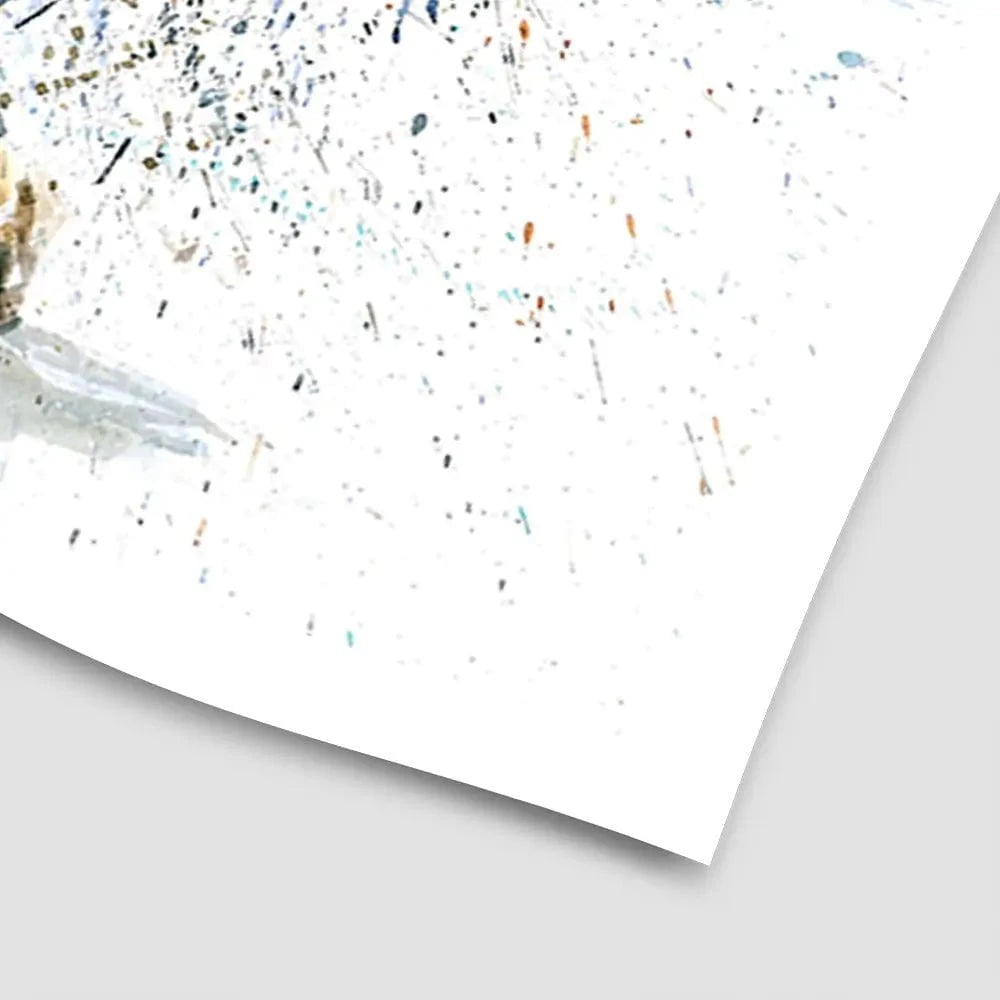 Lion Paint Splash Art Print Lion Paint Splash Art Print wall art product KOSTART / Shutterstock