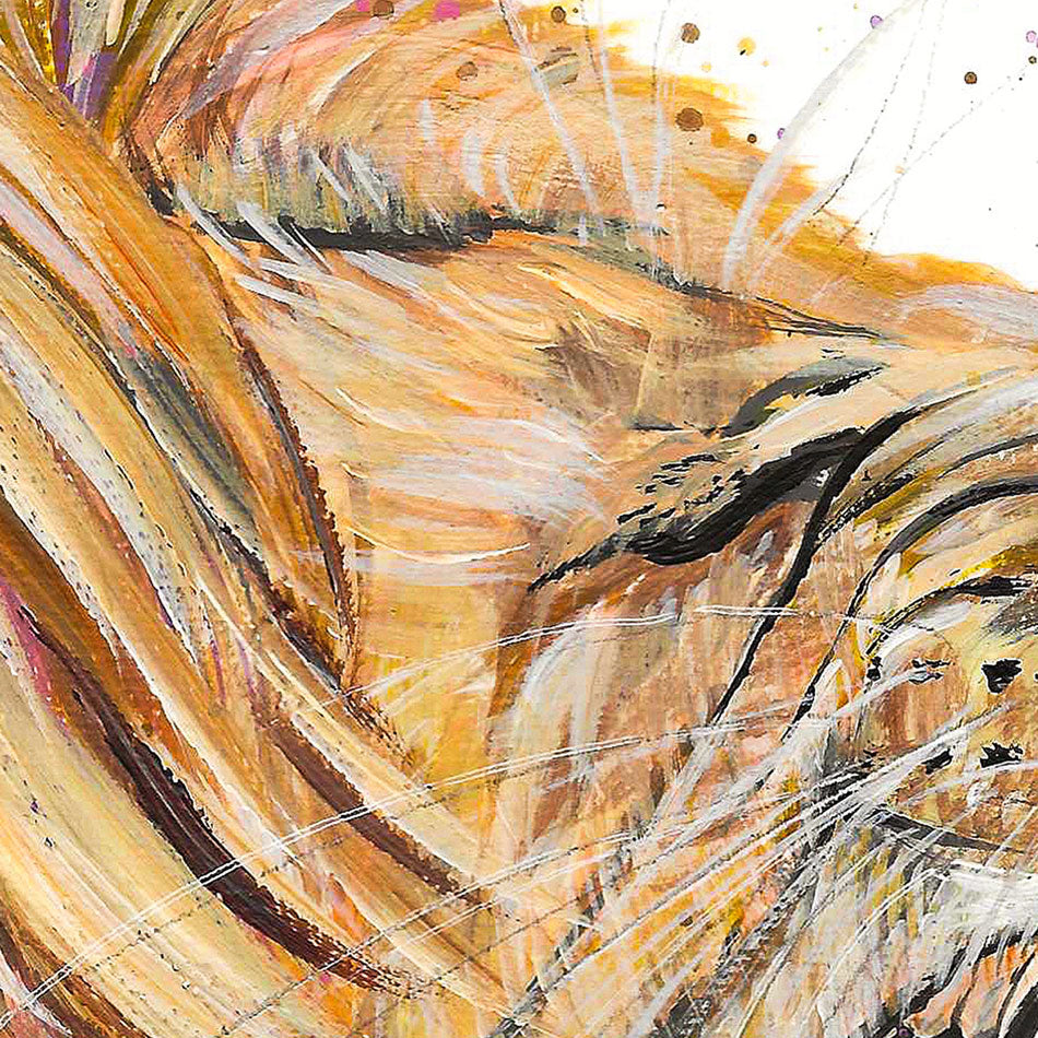 Lion Rory Art Print Lion Rory Art Print wall art product Emma LC Art