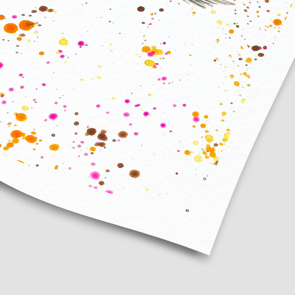 Lioness Reeva Art Print Lioness Reeva Art Print wall art product Emma LC Art