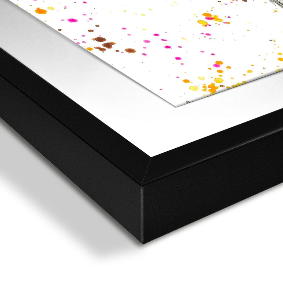 Lioness Reeva Framed Art Print wall art product Emma LC Art