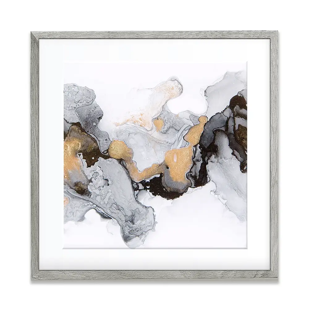 Liquid Luxury Square Framed Art Print Liquid Luxury Square Framed Art Print wall art product Art Print Shop