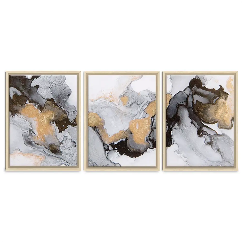 Liquid Luxury Trio Canvas Print Liquid Luxury Trio Canvas Print wall art product AlonaPanchenko / Shutterstock
