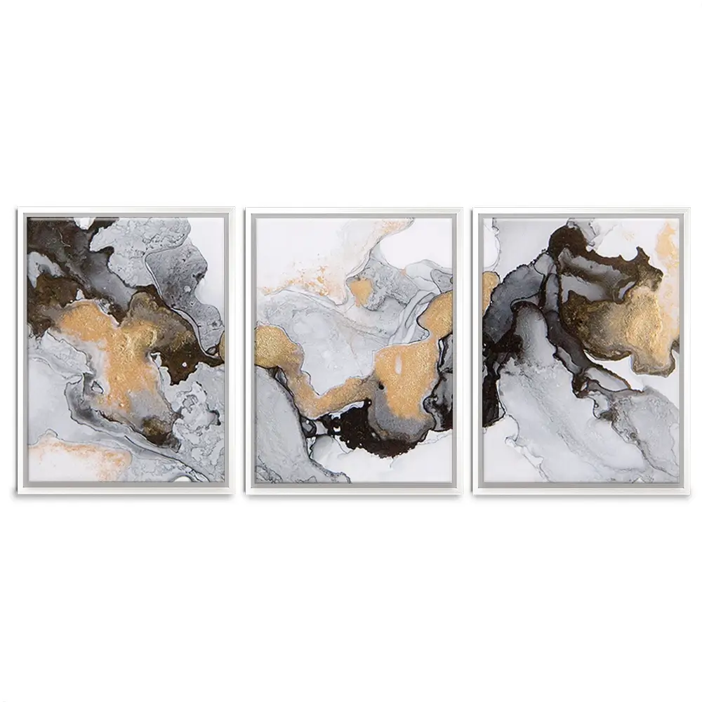 Liquid Luxury Trio Canvas Print Liquid Luxury Trio Canvas Print wall art product AlonaPanchenko / Shutterstock