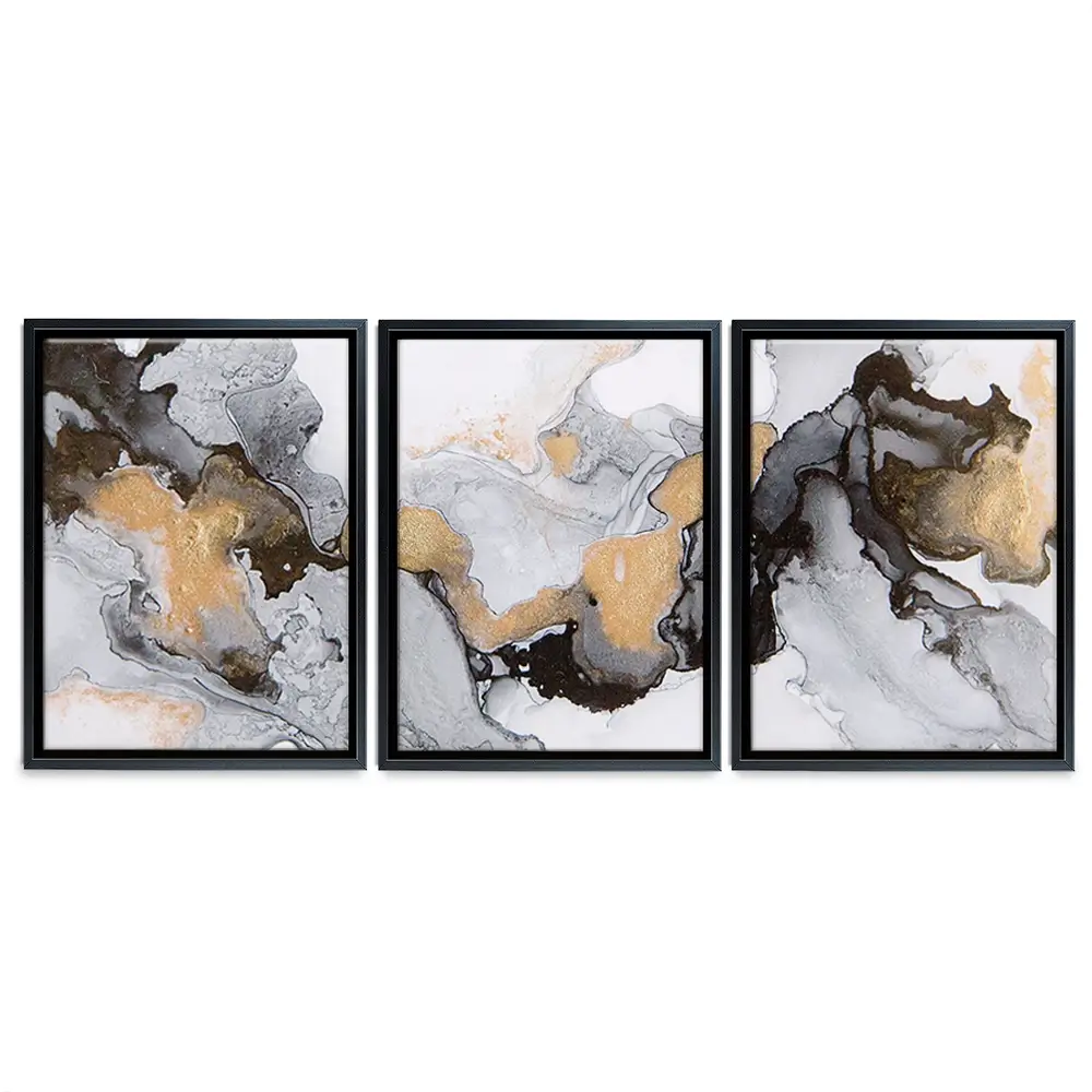 Liquid Luxury Trio Canvas Print Liquid Luxury Trio Canvas Print wall art product AlonaPanchenko / Shutterstock