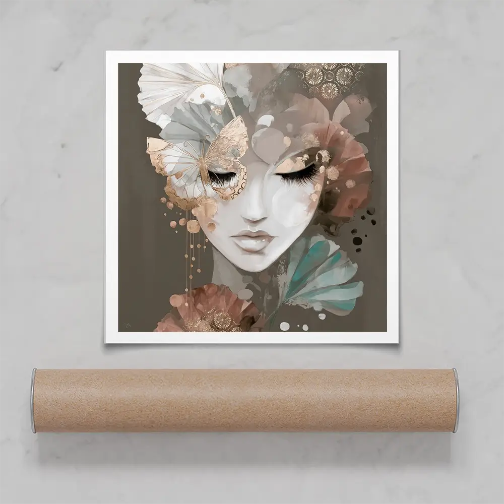 Lira Moss Square Art Print Lira Moss Square Art Print wall art product Bella Eve