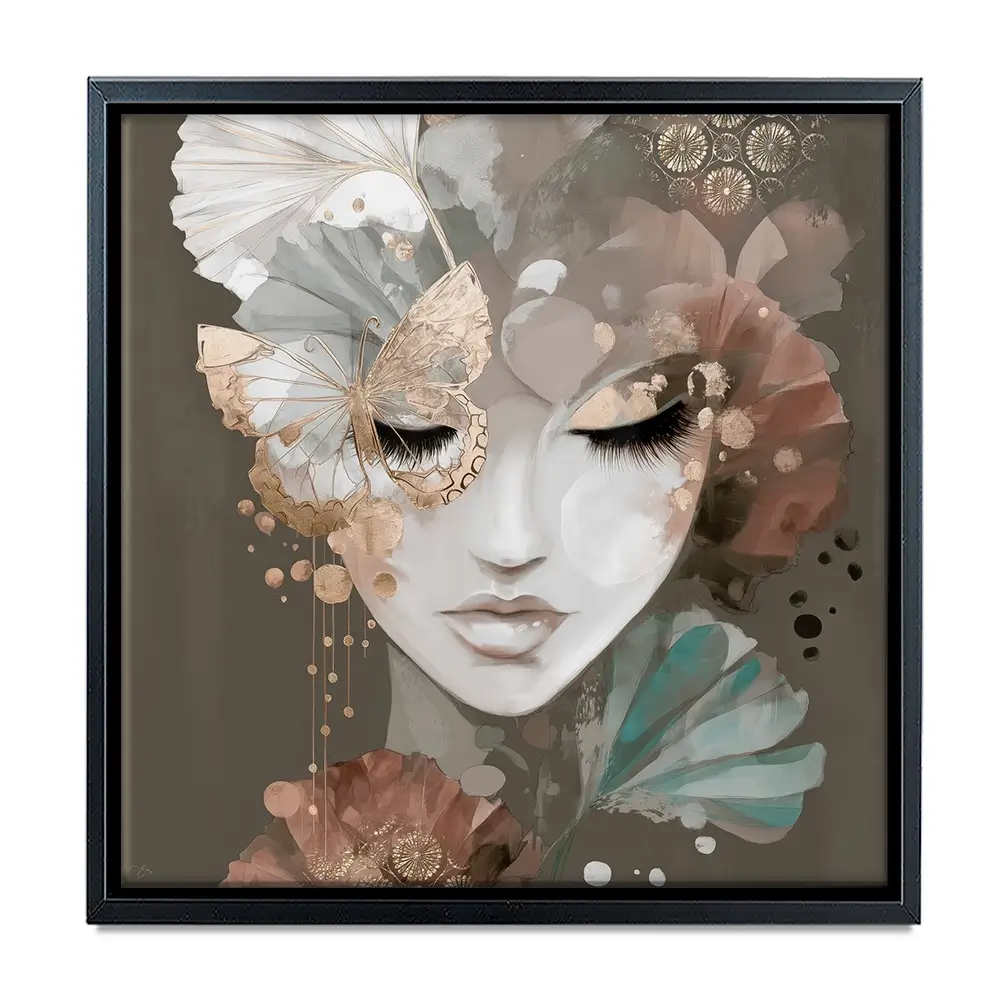 Lira Moss Square Canvas Print Lira Moss Square Canvas Print wall art product Bella Eve