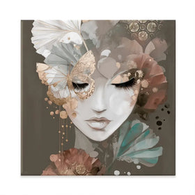 Lira Moss Square Canvas Print Lira Moss Square Canvas Print wall art product Bella Eve