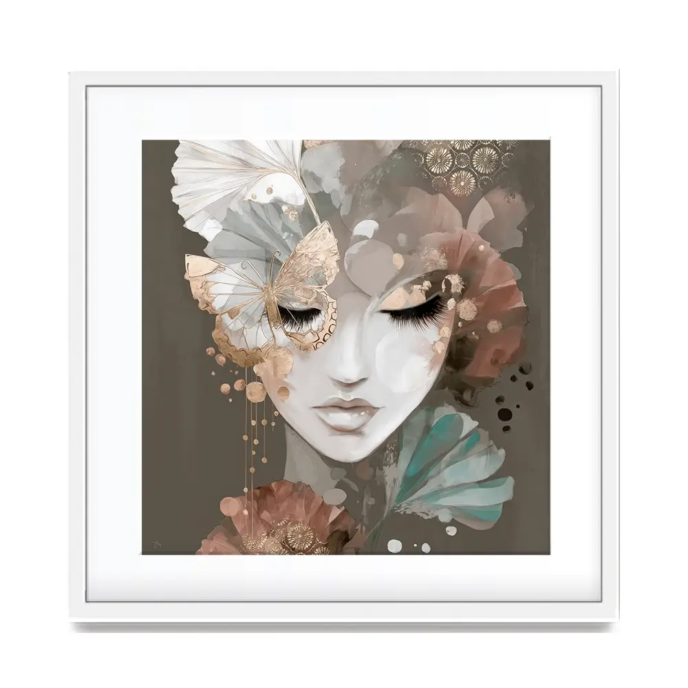 Lira Moss Square Framed Art Print Lira Moss Square Framed Art Print wall art product Bella Eve