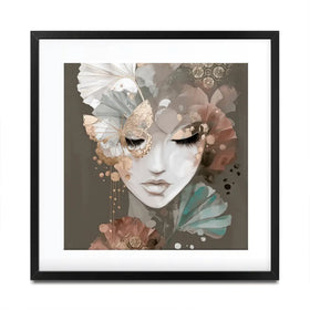 Lira Moss Square Framed Art Print Lira Moss Square Framed Art Print wall art product Bella Eve