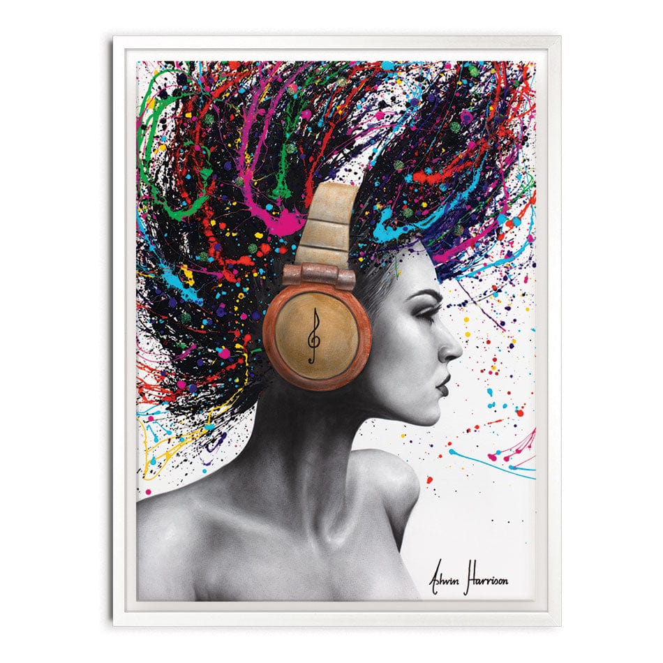 Listen Loud Canvas Print wall art product Ashvin Harrison