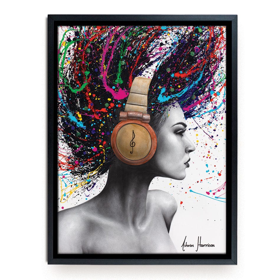 Listen Loud Canvas Print wall art product Ashvin Harrison