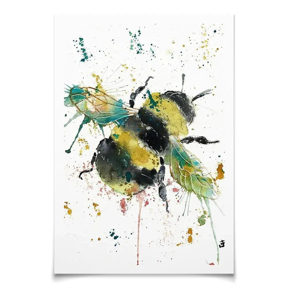 Little Bumble Art Print Little Bumble Art Print wall art product Jamie Taylor