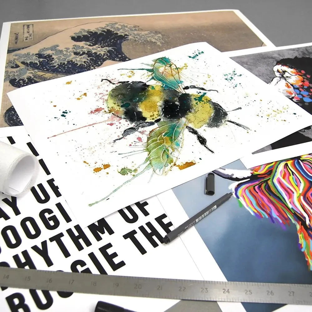 Little Bumble Art Print Little Bumble Art Print wall art product Jamie Taylor