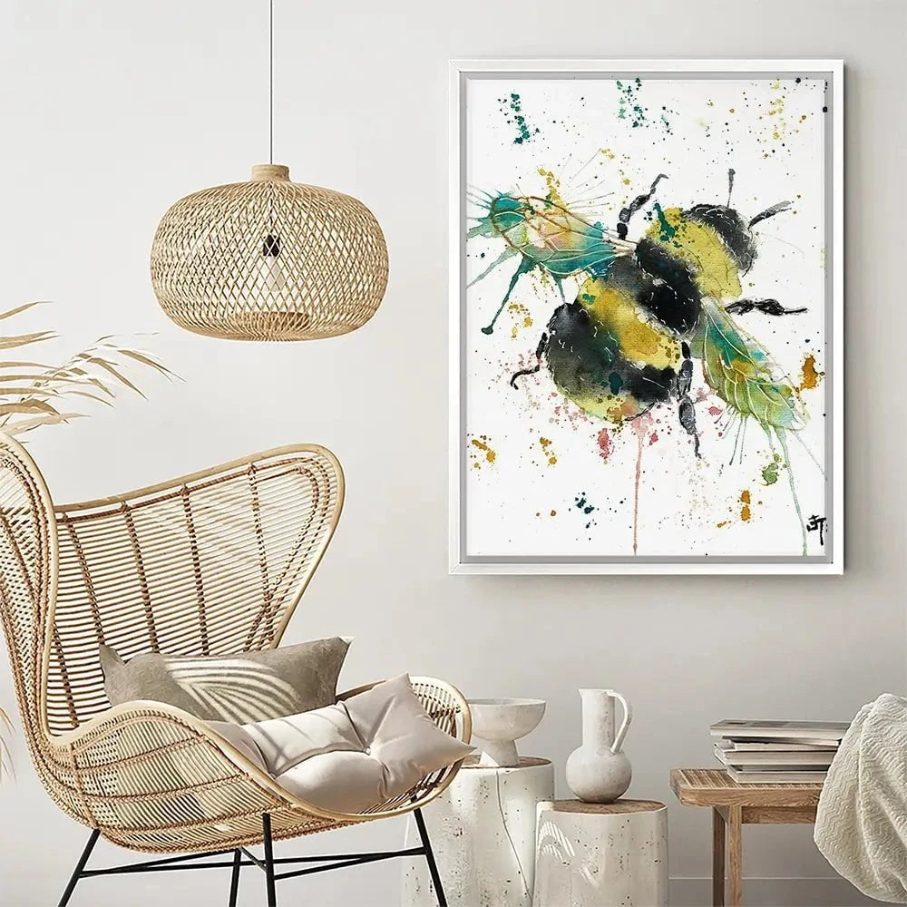 Little Bumble Canvas Print Little Bumble Canvas Print wall art product Jamie Taylor