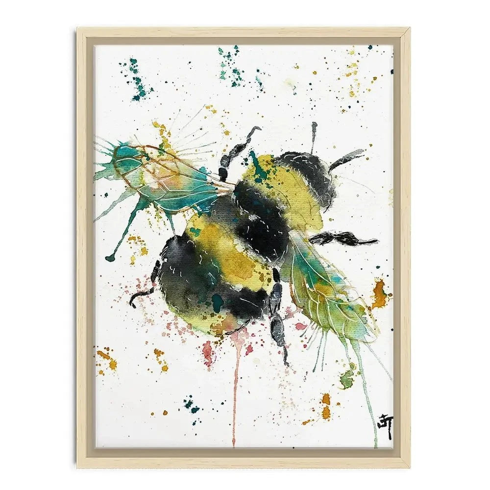 Little Bumble Canvas Print Little Bumble Canvas Print wall art product Jamie Taylor