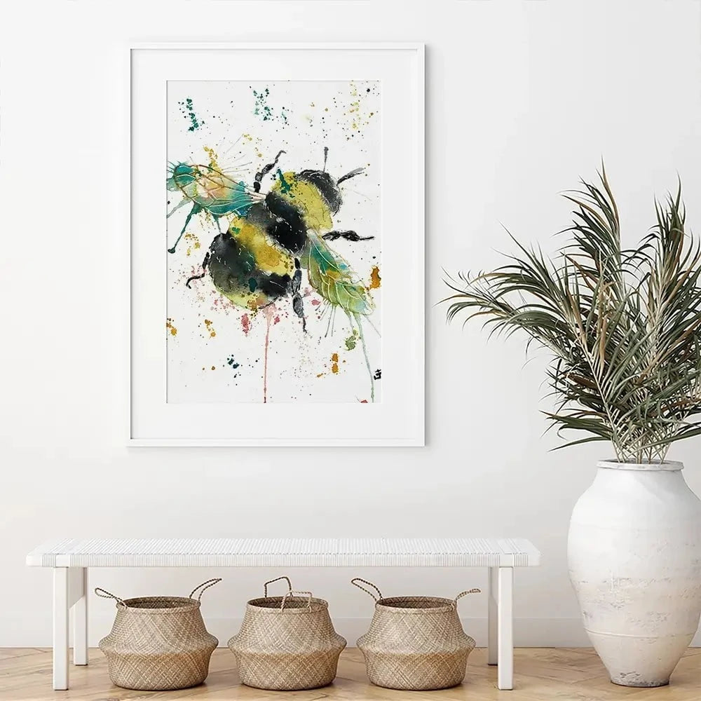 Little Bumble Framed Art Print Little Bumble Framed Art Print wall art product Jamie Taylor