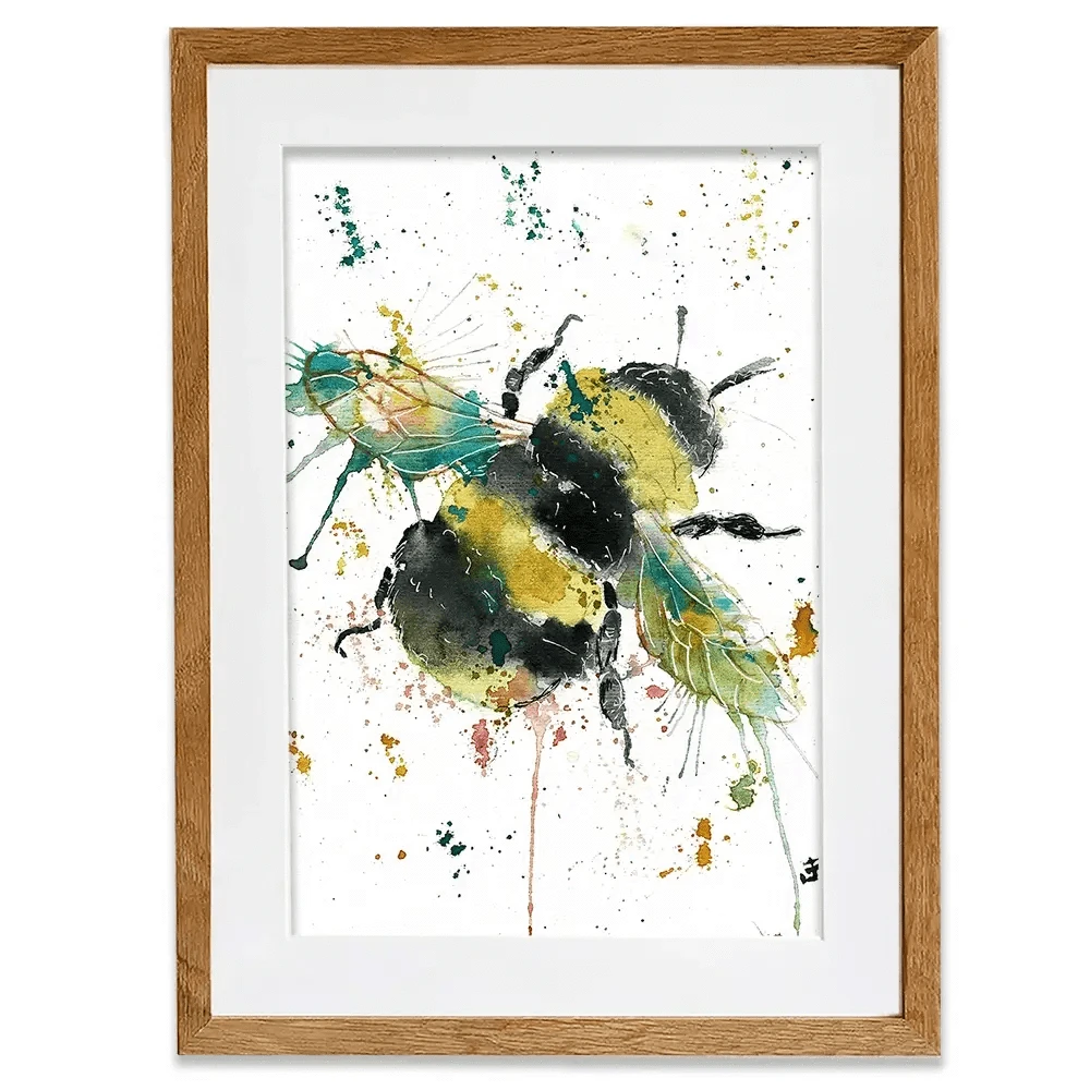 Little Bumble Framed Art Print Little Bumble Framed Art Print wall art product Jamie Taylor