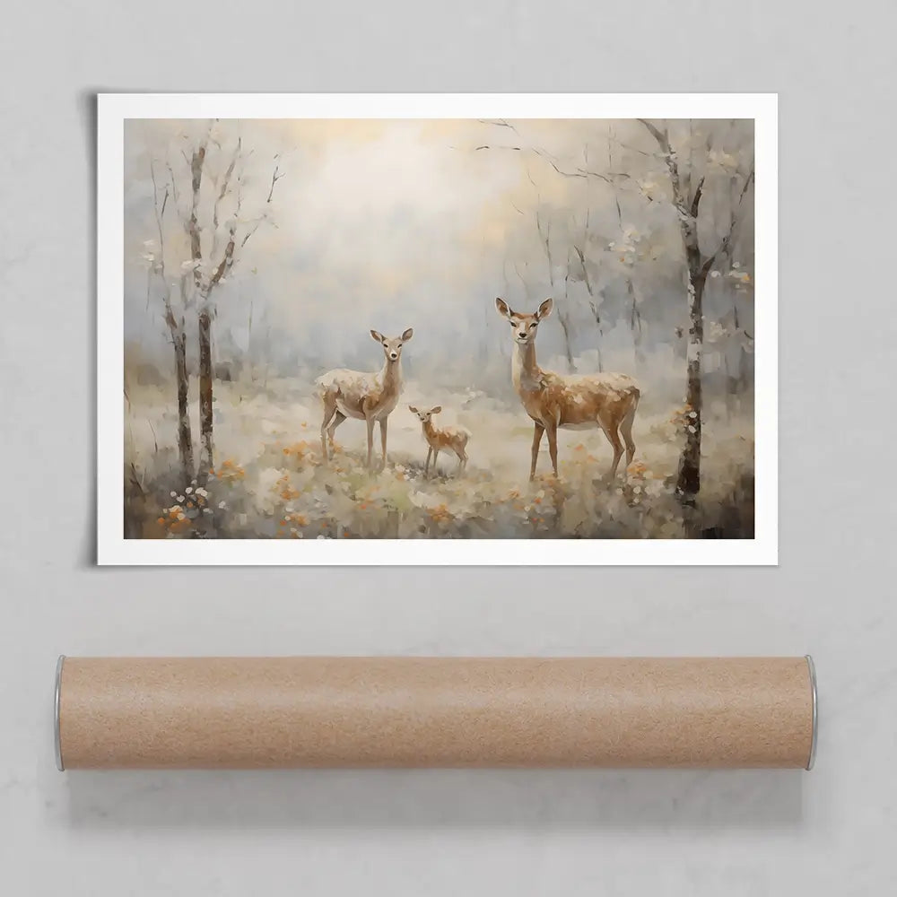 Little Fawn Art Print Little Fawn Art Print wall art product Arlington Prints - Independent
