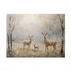 Little Fawn Canvas Print Little Fawn Canvas Print wall art product Arlington Prints - Independent