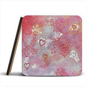 Little Hearts Coaster Set Little Hearts Coaster Set wall art product Jane Brookshaw
