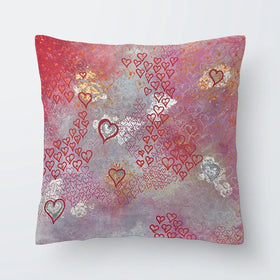 Little Hearts Cushion Little Hearts Cushion wall art product Jane Brookshaw