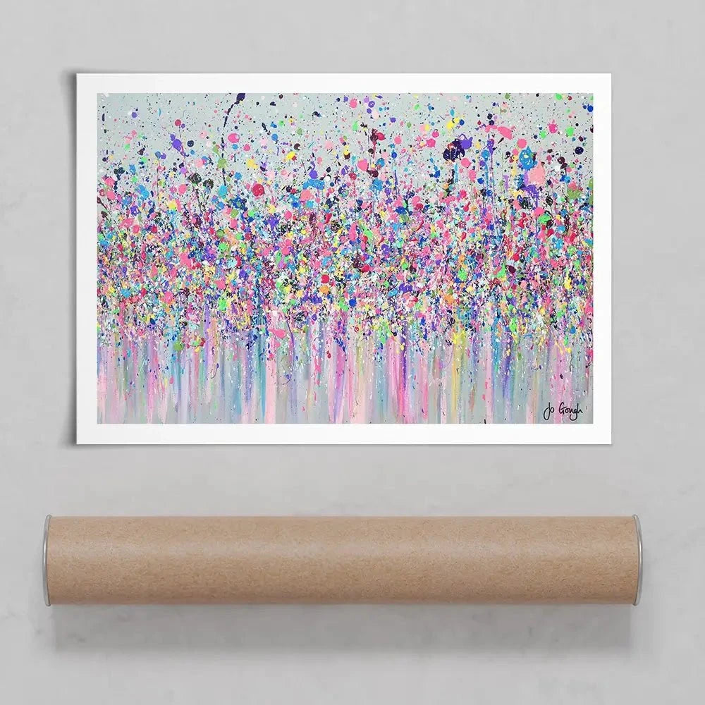 Live Life In Colour Art Print Live Life In Colour Art Print wall art product Jo Gough