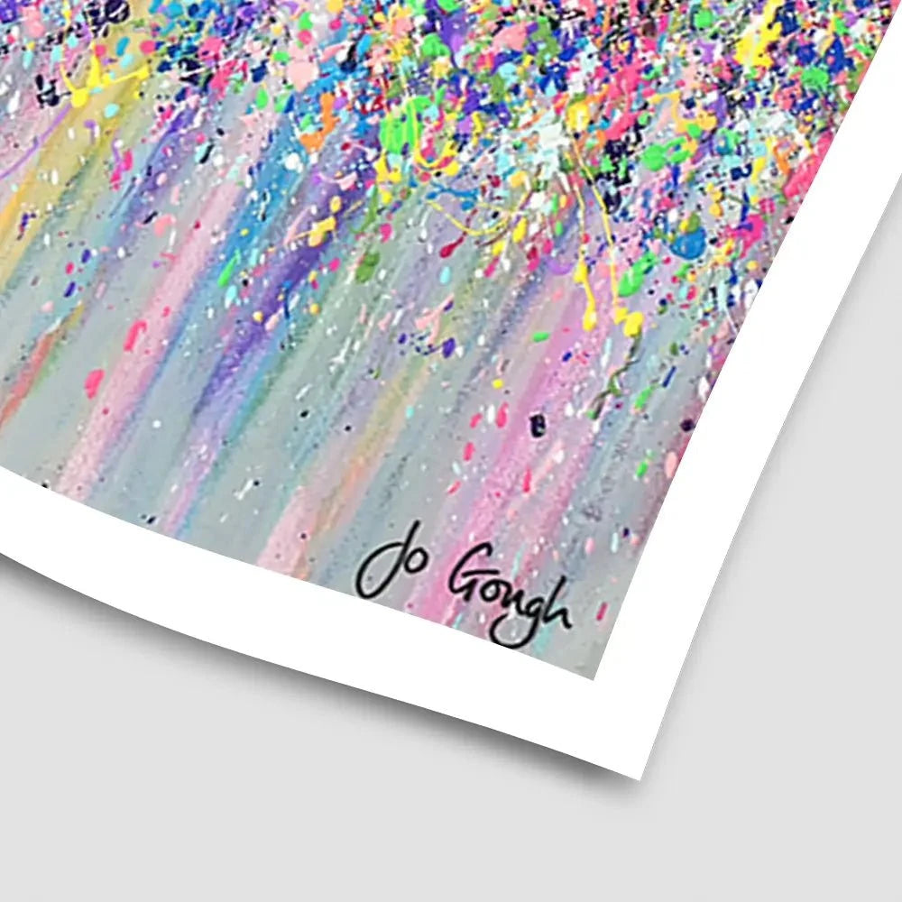 Live Life In Colour Art Print Live Life In Colour Art Print wall art product Jo Gough