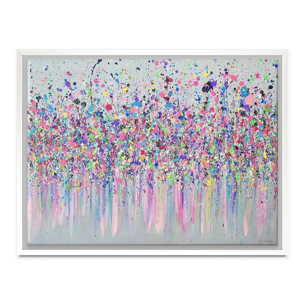 Live Life In Colour Canvas Print Live Life In Colour Canvas Print wall art product Jo Gough