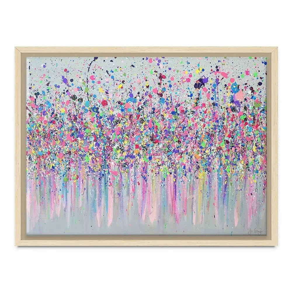 Live Life In Colour Canvas Print Live Life In Colour Canvas Print wall art product Jo Gough