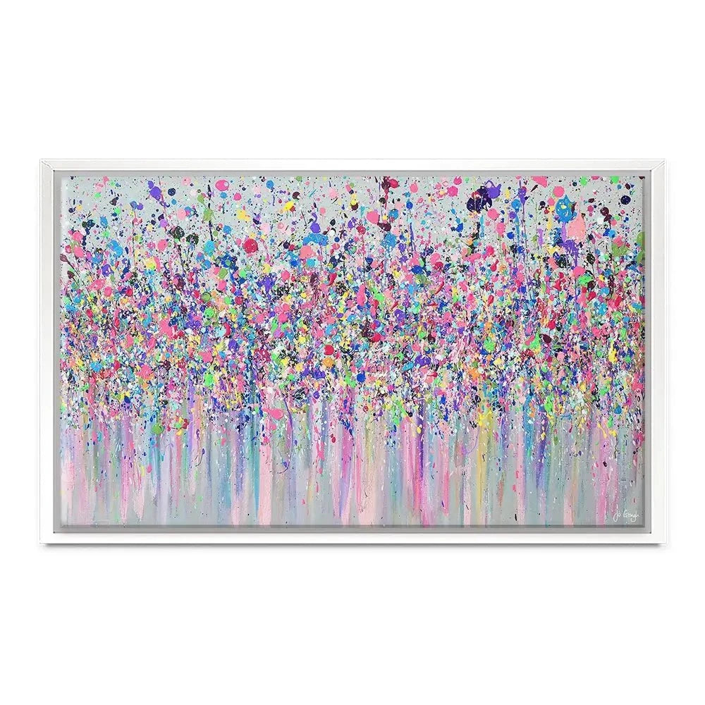 Live Life In Colour Canvas Print Live Life In Colour Canvas Print wall art product Jo Gough