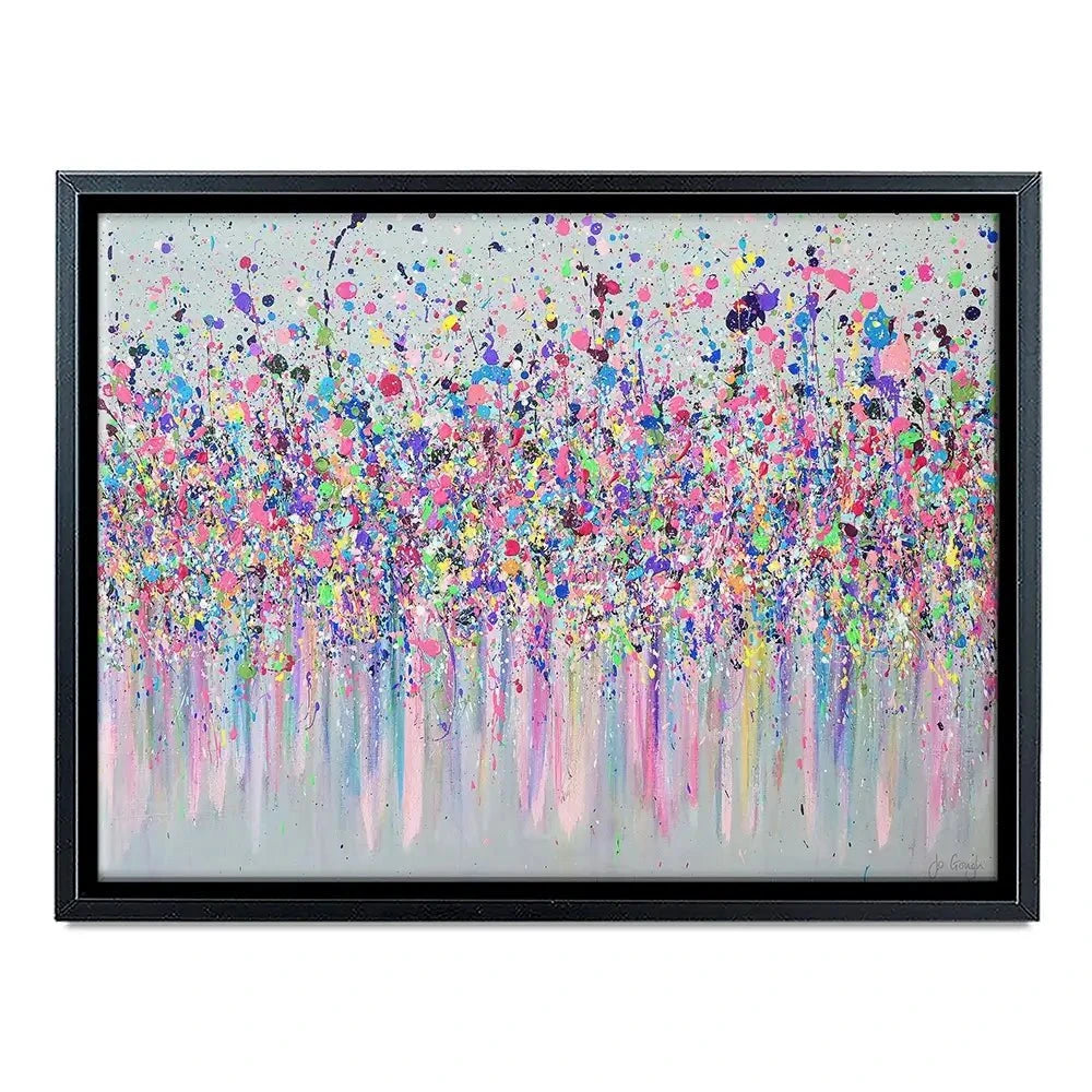 Live Life In Colour Canvas Print Live Life In Colour Canvas Print wall art product Jo Gough