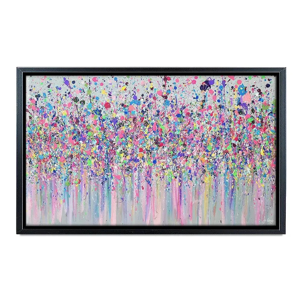 Live Life In Colour Canvas Print Live Life In Colour Canvas Print wall art product Jo Gough